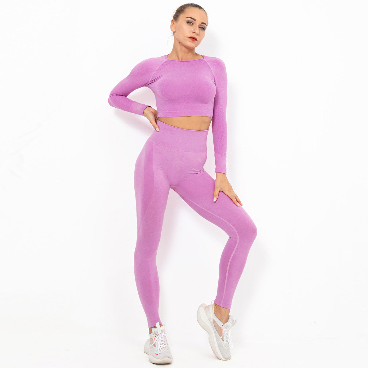 Hot sale simple running fitness sports suit