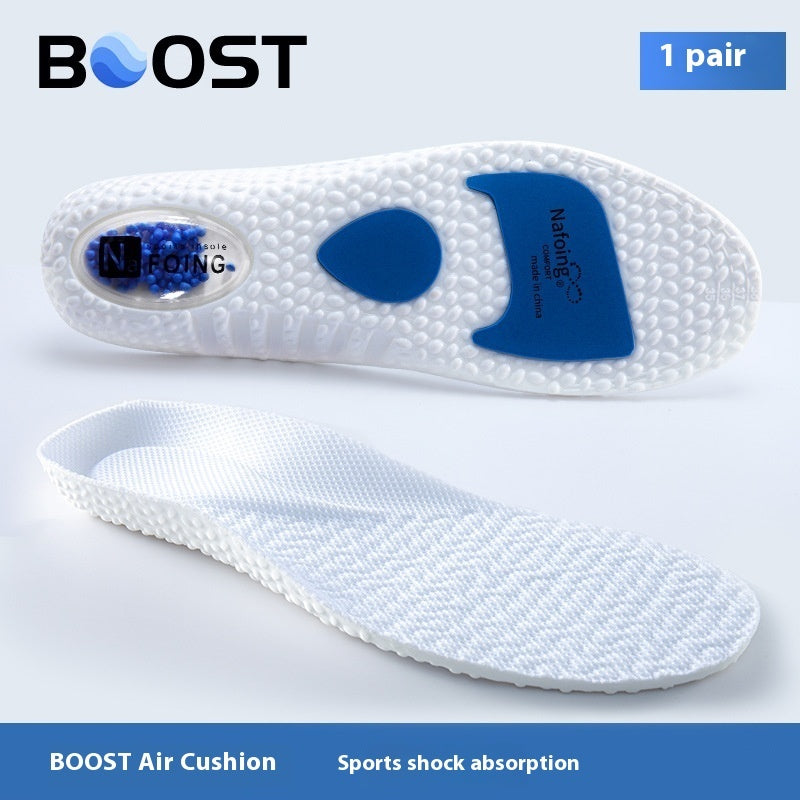 Men's Popcorn Shock Absorbing Air Cushion Sports Insole