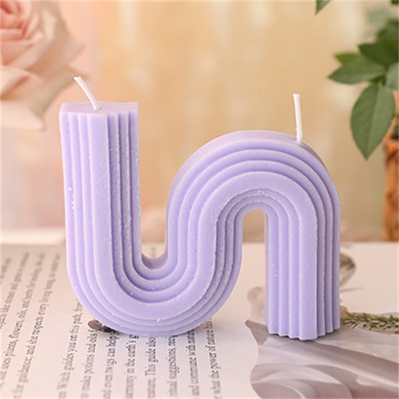 Fashion Art Geometric Handmade Aromatherapy Candles