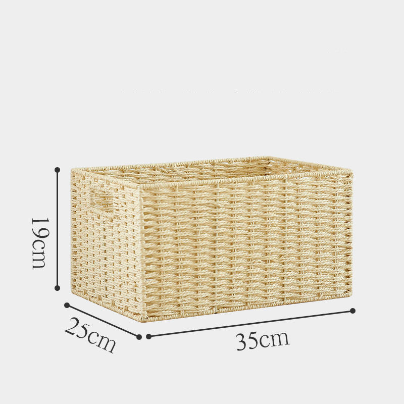 Straw Storage Box For Household Storage