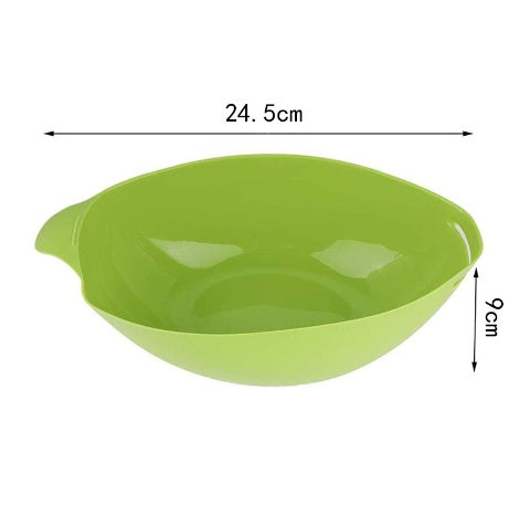 food grade silicone steaming bowl folding bowl baking and stirring function