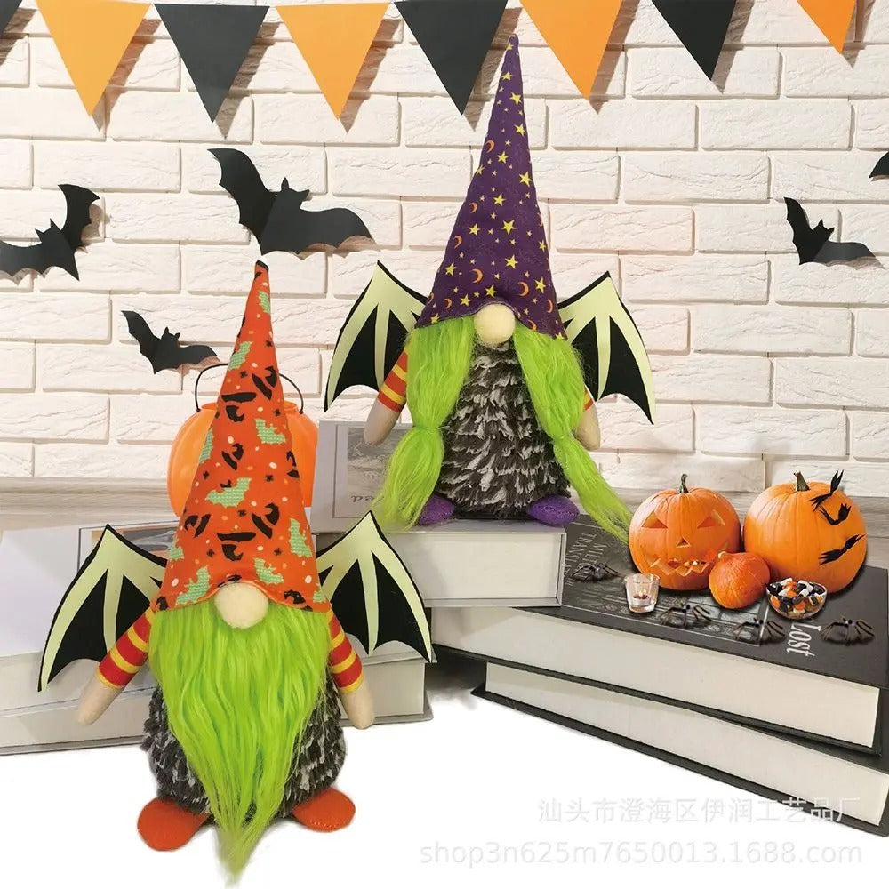 Halloween Glowing Bats Faceless Doll Halloween Decorations