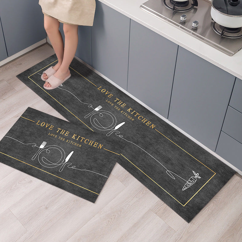 Kitchen Mat Long Floor Mat Carpet Bedside Carpet