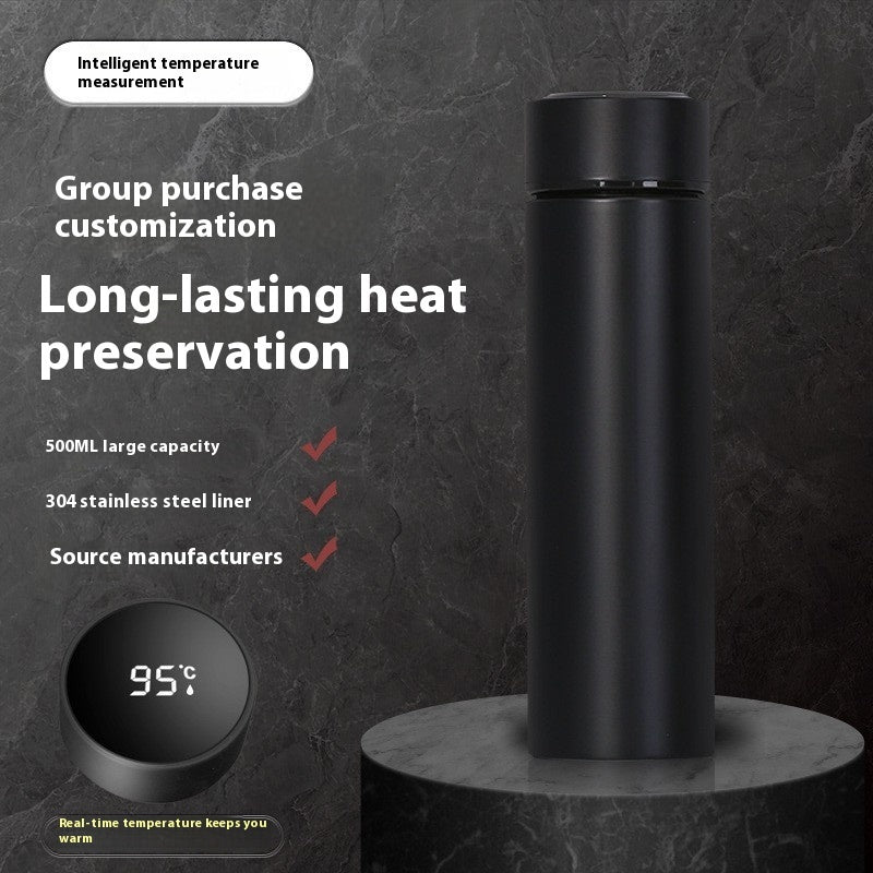 Intelligent Temperature Display 304 Stainless Steel Vacuum Cup