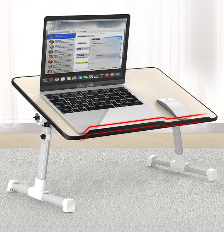 Adjustable Laptop Desk Stand Foldable Notebook Laptop Bed Table Can be Lifted Standing