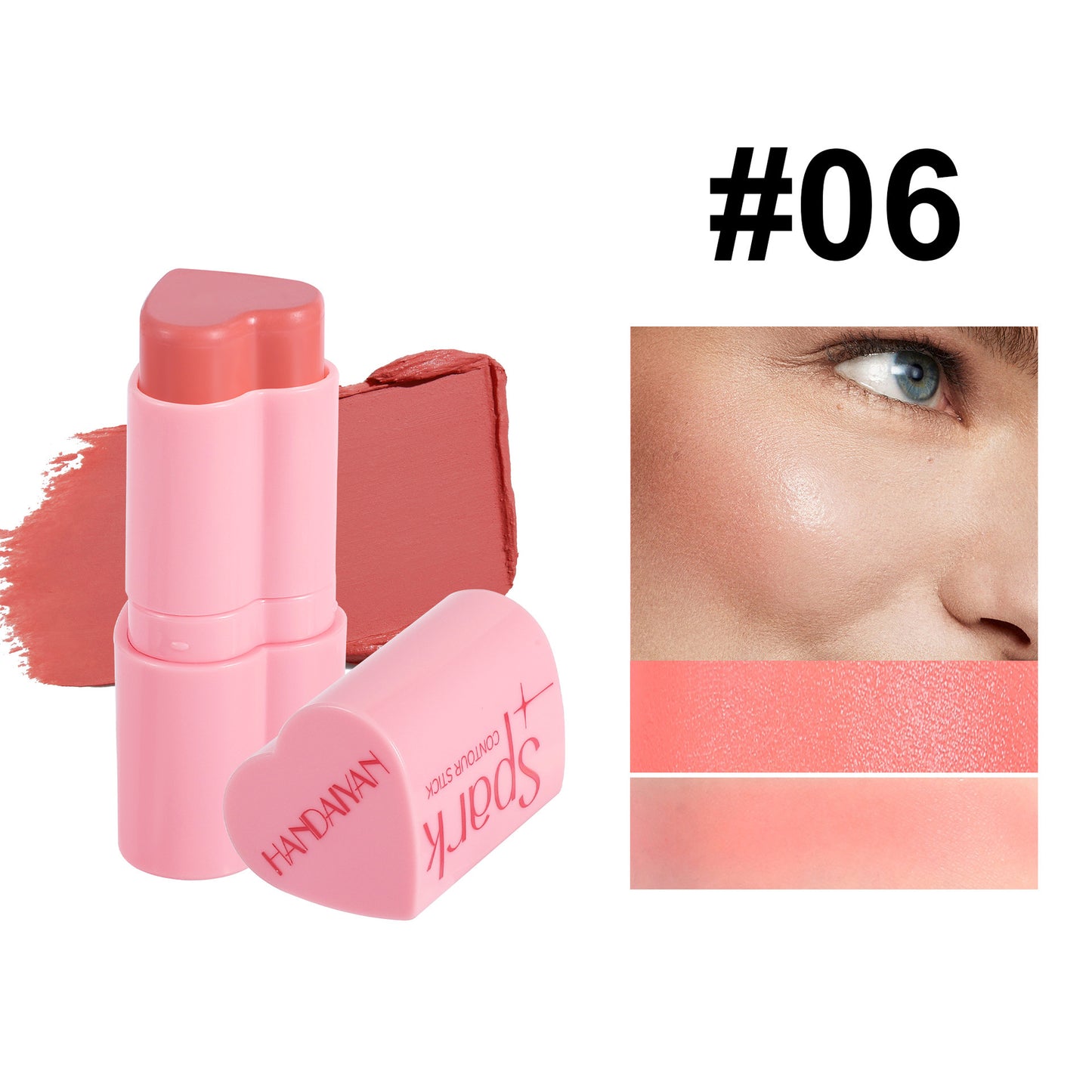 Blusher Highlighter Facial Brightening Contour Stick