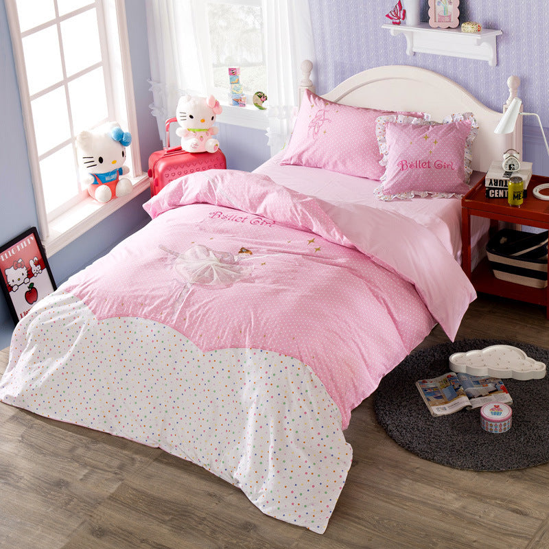 Four sets of children's bedding