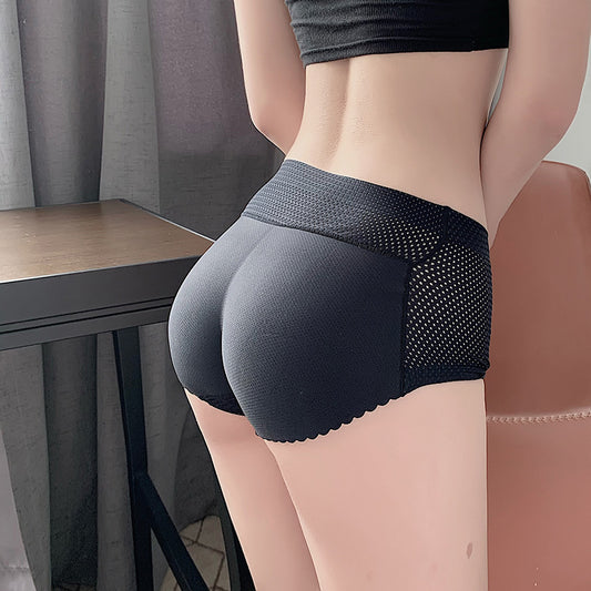 Beautiful Butt Peach Butt Sexy Buttock Nylon Panties Women