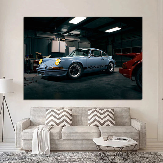 Sports Car Canvas Poster Printing