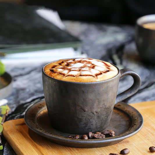 Handmade Clay Japanese Coffee Cups