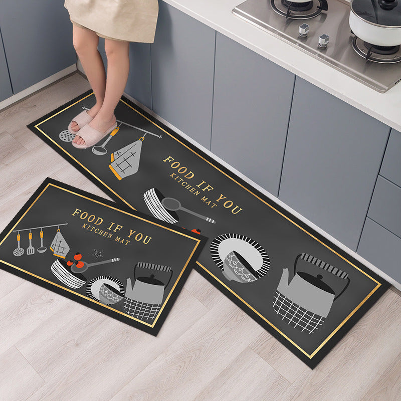 Kitchen Mat Long Floor Mat Carpet Bedside Carpet