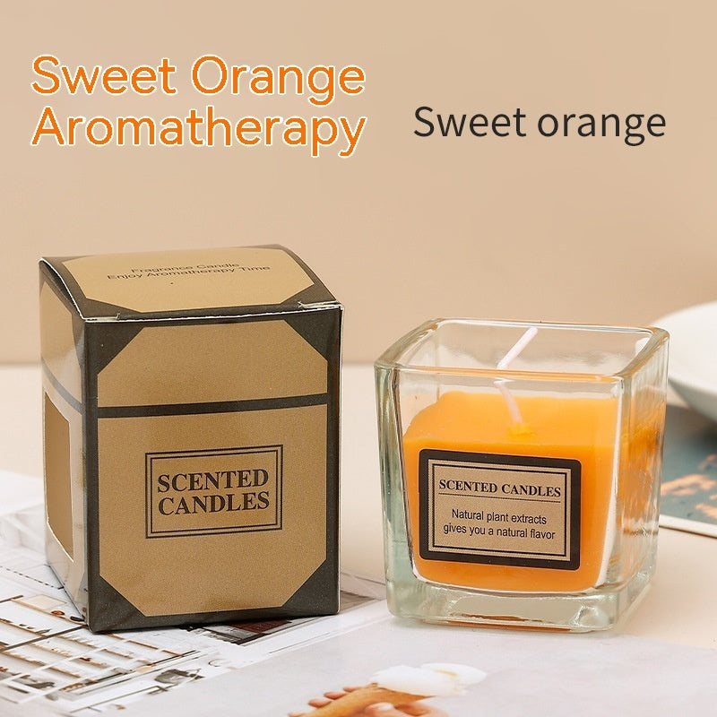 Smoke-free Glass Aromatherapy Candle