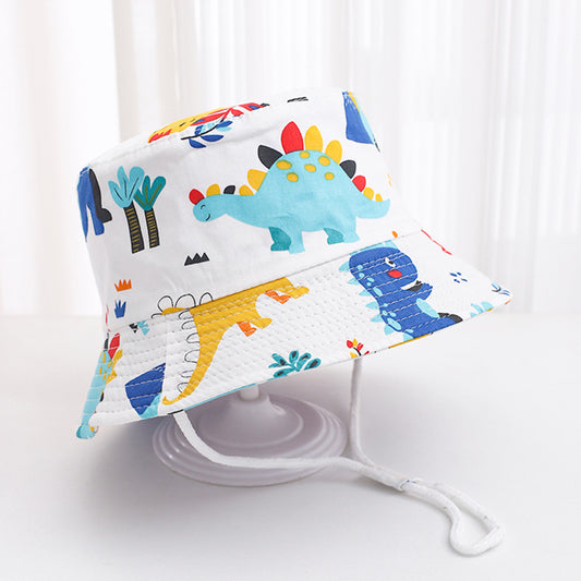 Children's Thin Cute Printed Sunscreen Sun Hat