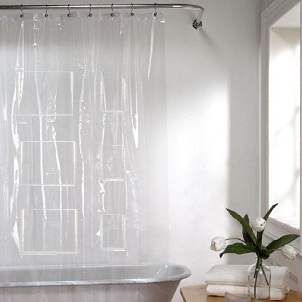 Thicker shower curtain