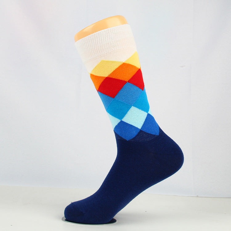 Diamond women's socks in tube socks