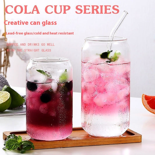 Simple And Transparent Versatile Glass Water Cup