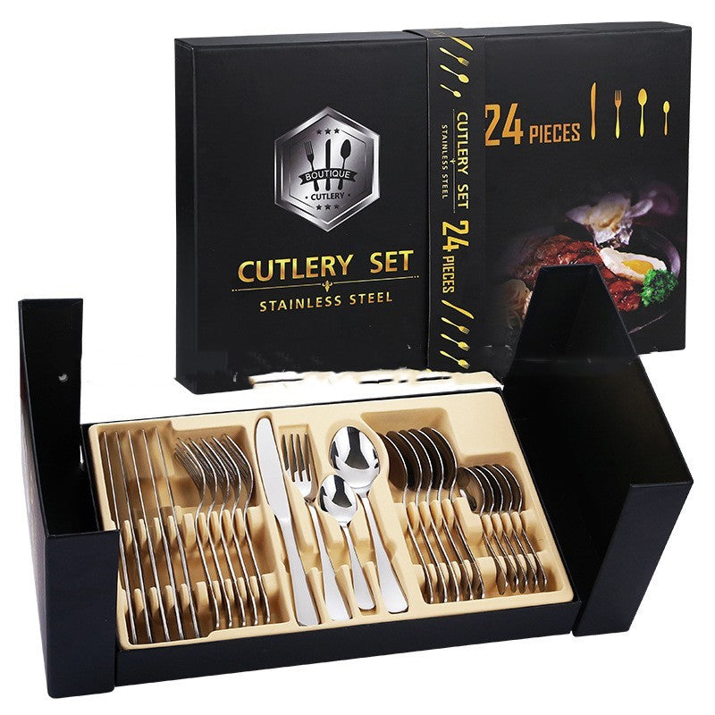 Stainless Steel Tableware Gift Box Set