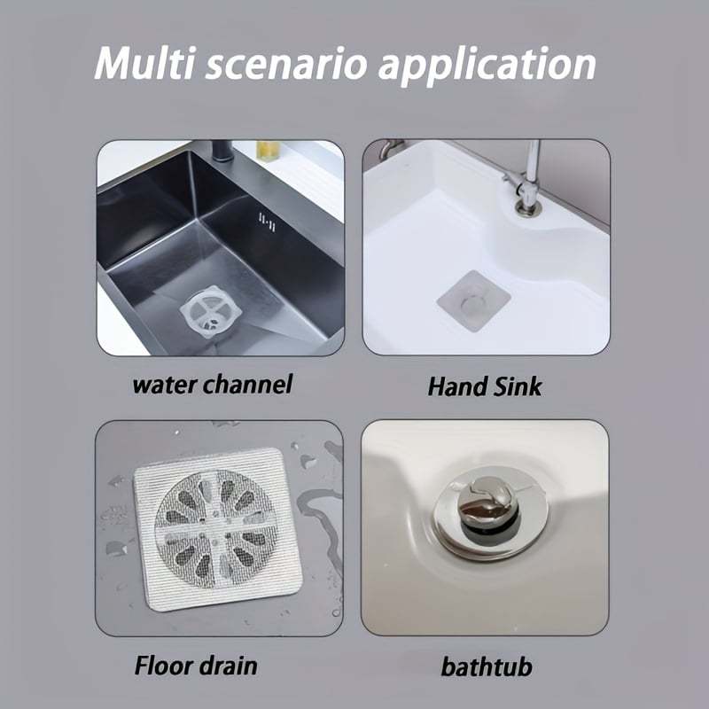 Bathroom Sewer Filter Screen Disposable Floor Drain Sheet