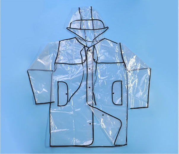 Eco-friendly EVA Korean raincoat