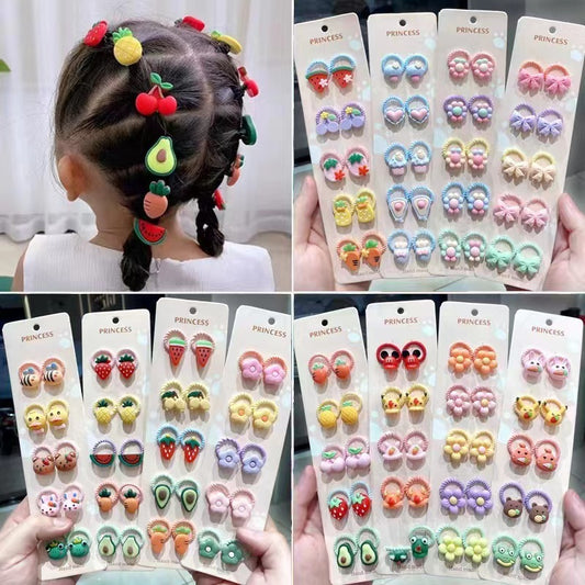 Summer Baby Resin Hair Accessories Toddler Hair Rope