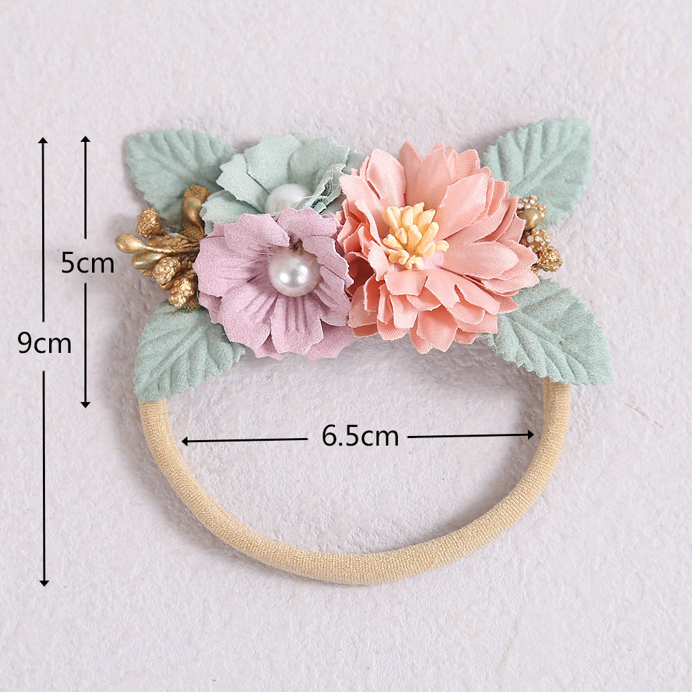 European And American Children Hair Accessories Traceless Nylon Baby