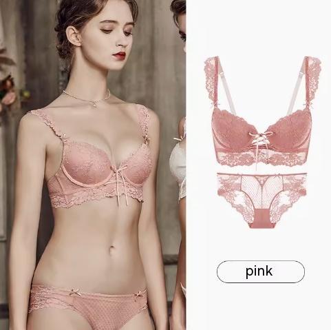 Adjustable Bra French Lace Bra Set