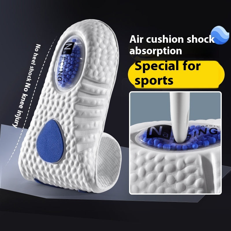 Men's Popcorn Shock Absorbing Air Cushion Sports Insole