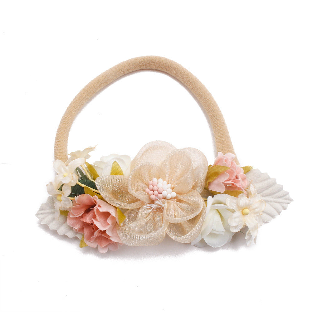 Children's Broken Hair All-match Baby Flower Hair Accessories