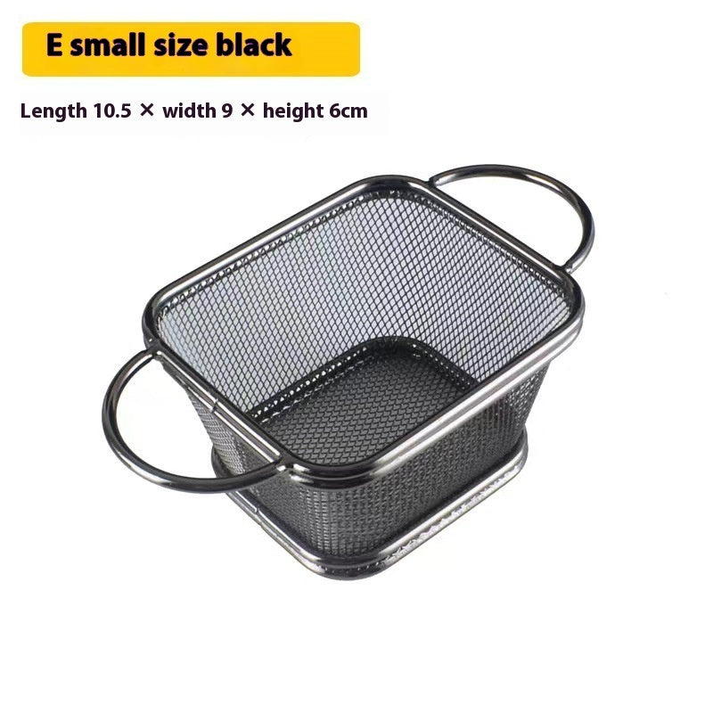 304 Stainless Steel Chips Basket Mini Frying Basket