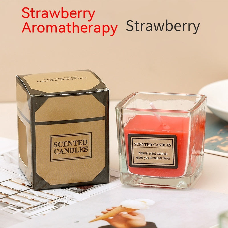 Smoke-free Glass Aromatherapy Candle