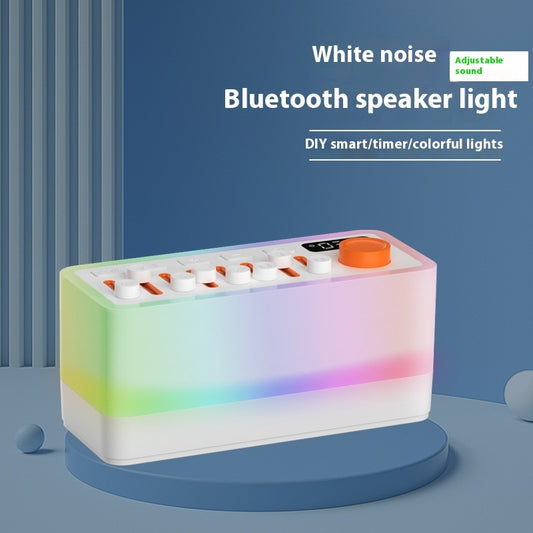 DIY White Noise Bluetooth Stereo Light RGB Seven-color Atmosphere Night Light