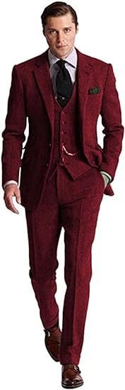 Men's Slim Fit Business Banquet Suit