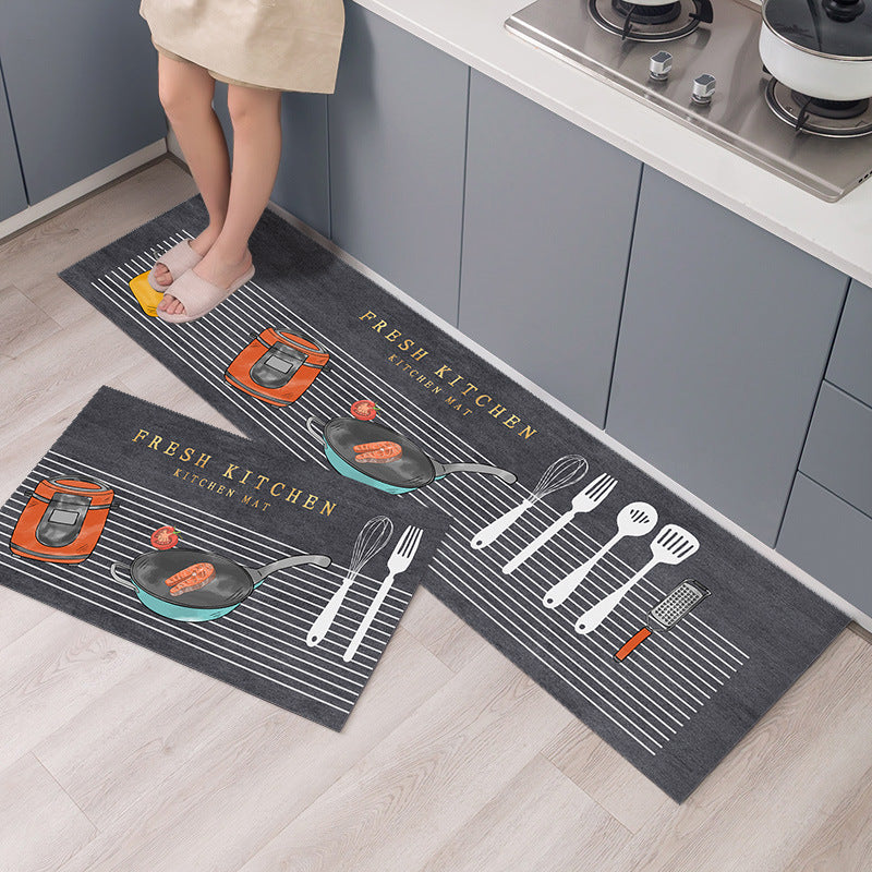 Kitchen Mat Long Floor Mat Carpet Bedside Carpet