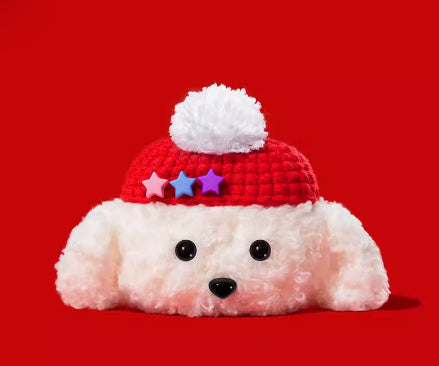 Cute Doggy with Hat AirPods Case Cover