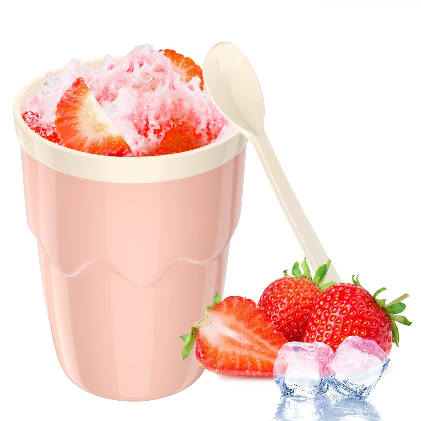 Slushy Cup Ice Cream Summer Popsicle Maker Children Selfmade Milk Shake Maker Cooling Cup Product Household