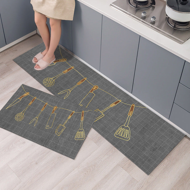 Kitchen Mat Long Floor Mat Carpet Bedside Carpet