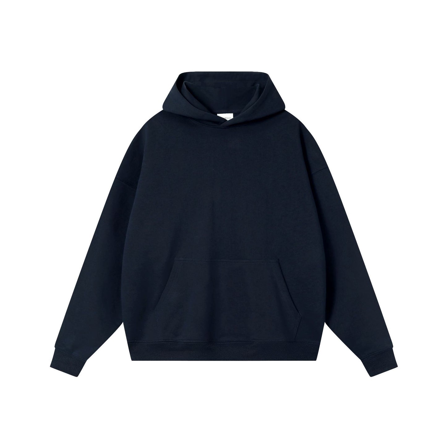 Drop Shoulder Hooded Pullover Men's Autumn And Winter Hoodie