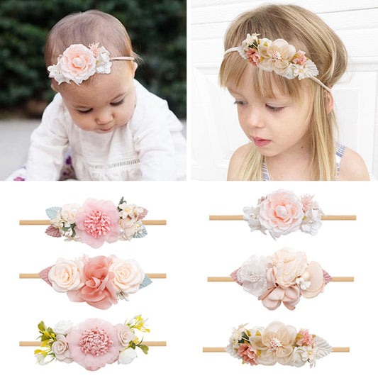 Children's Broken Hair All-match Baby Flower Hair Accessories