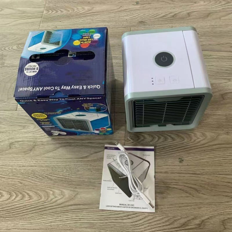 Portable Air Conditioner Fan Desktop Humidifier Electric Fan