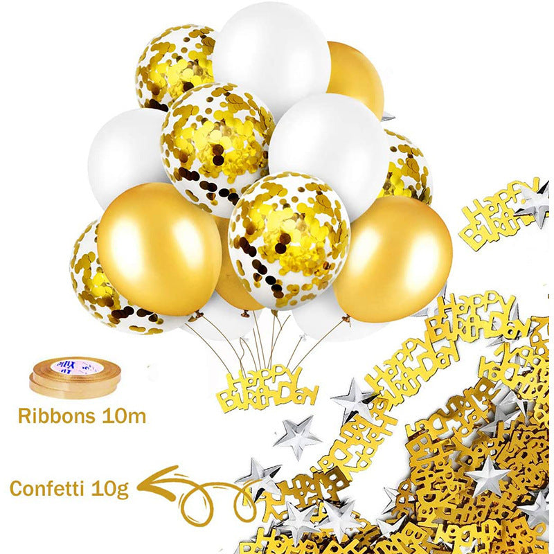 Party Supplies Rose Gold Balloon Set