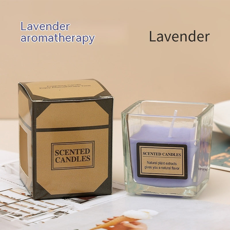 Smoke-free Glass Aromatherapy Candle