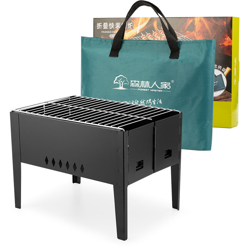 Outdoor BBQ Grill Barbecue Clip Barbecue Basket