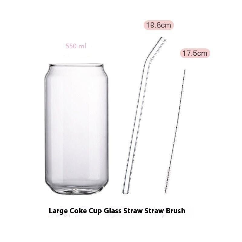 Simple And Transparent Versatile Glass Water Cup