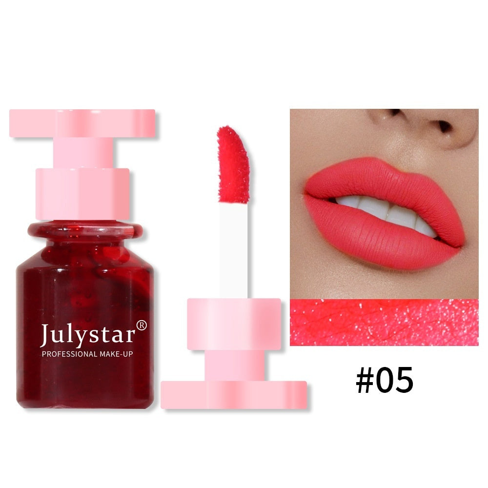 6 Colors Moisturizing Lip Lacquer Long Lasting And Does Not Fade Lip Stain