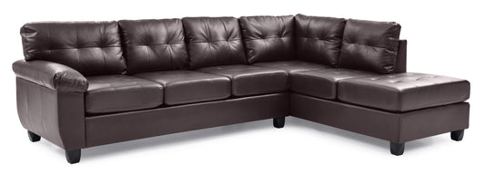 Glory Furniture Gallant G905B-SC Sectional , CAPPUCCINO