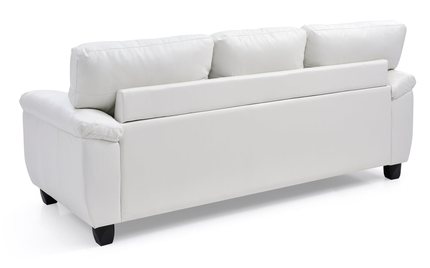 Glory Furniture Gallant G907A-S Sofa , WHITE