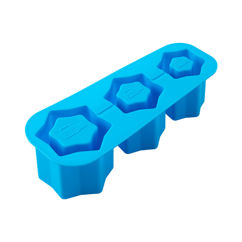 Silicone Easily Removable Mold Ice-making Polygon Ice Tray