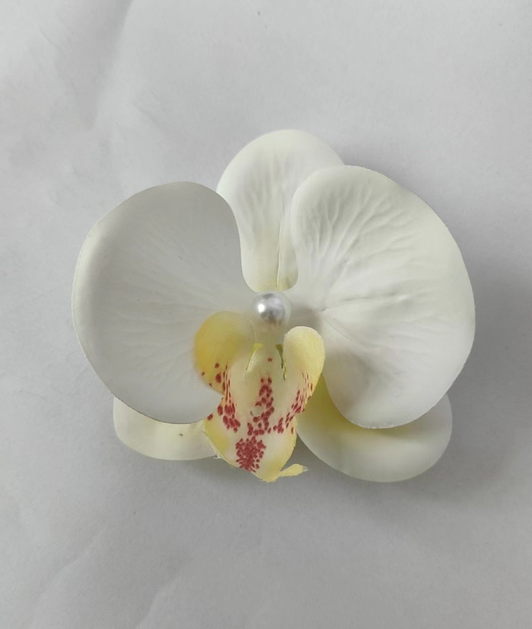 High-end Atmosphere Butterfly Orchid Side Clip Grip Flowers Hair Styling Clip