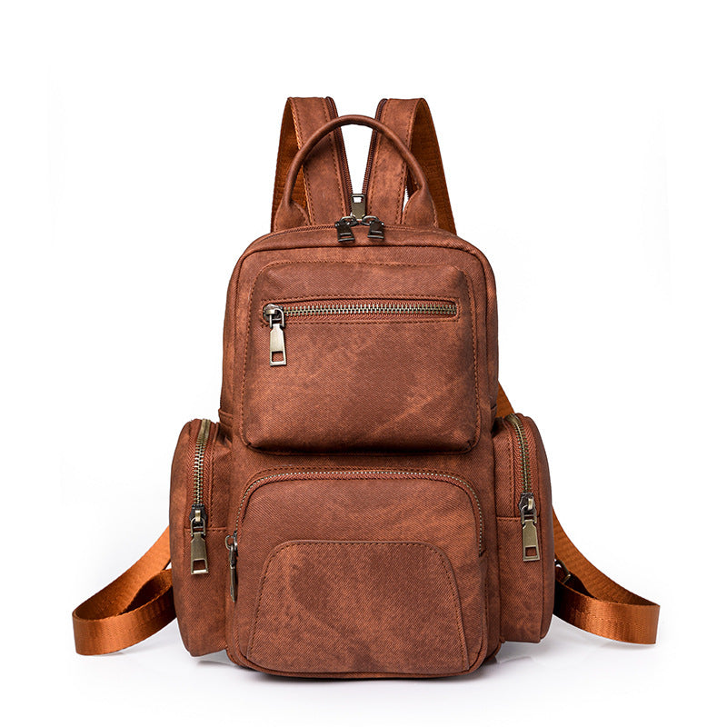 Women's Backpack PU Travel Lady Retro