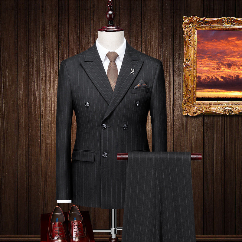 Groom Suit Men's Slim Fit Four Seasons Formal Wear